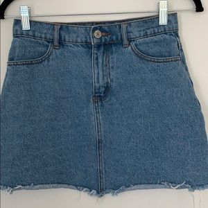 Denim skirt